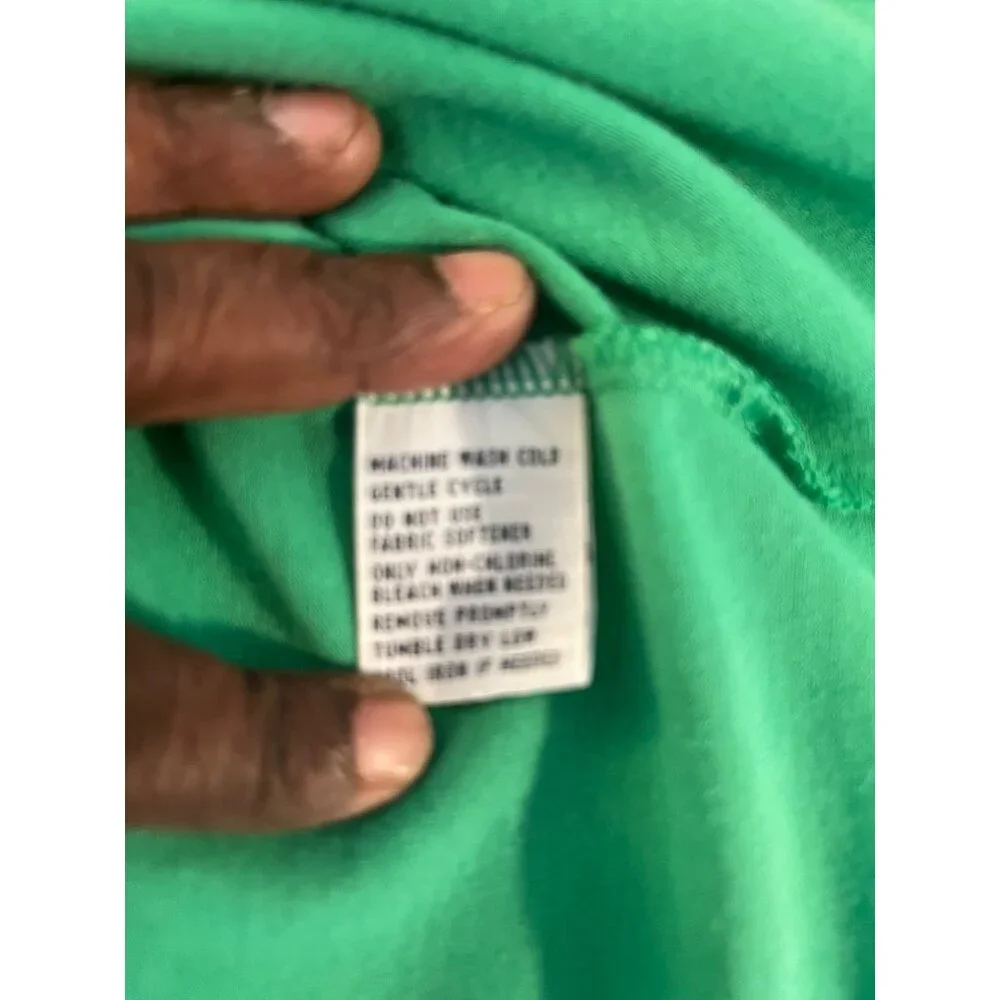 Polo Ralph Lauren Men's Gree Size Large Performance Polo Shirt Golf Short Sleeve